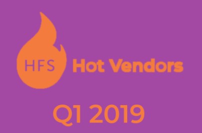 An HFS Hot Vendors logo